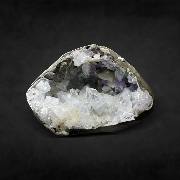 AMETHYST WITH APOPHYLLITE